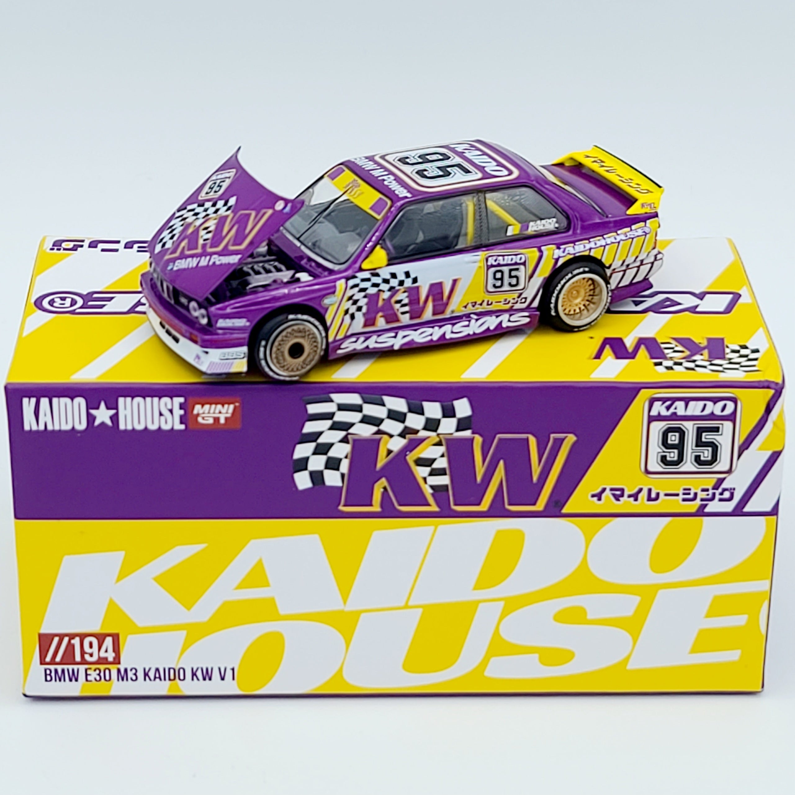 Kaido House x Mini GT BMW M3 Kaido KW V1 - 1:64 (2025 Limited Edition)