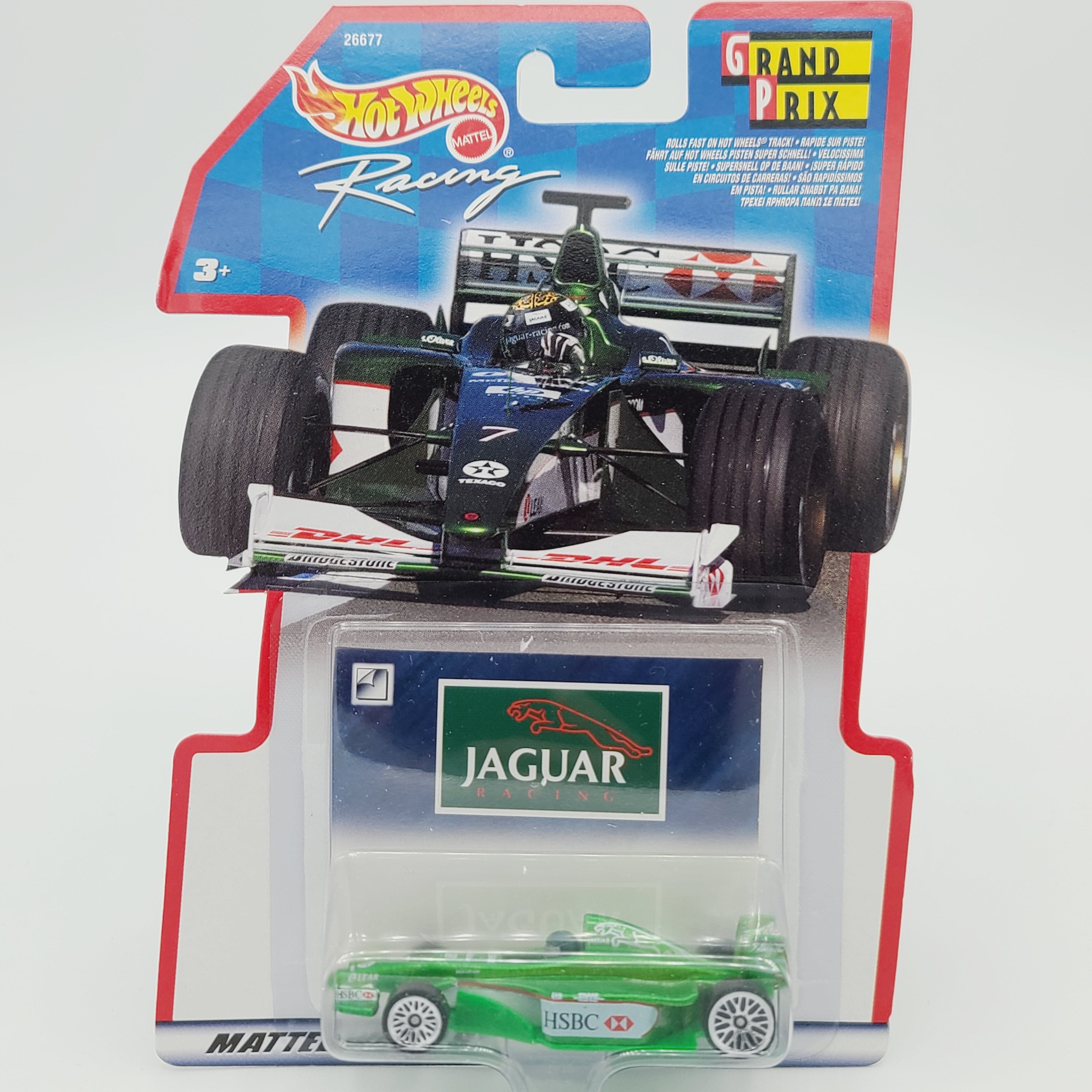 Hot Wheels Jaguar F1 Race Car (2000 Grand Prix - Formula ONE)