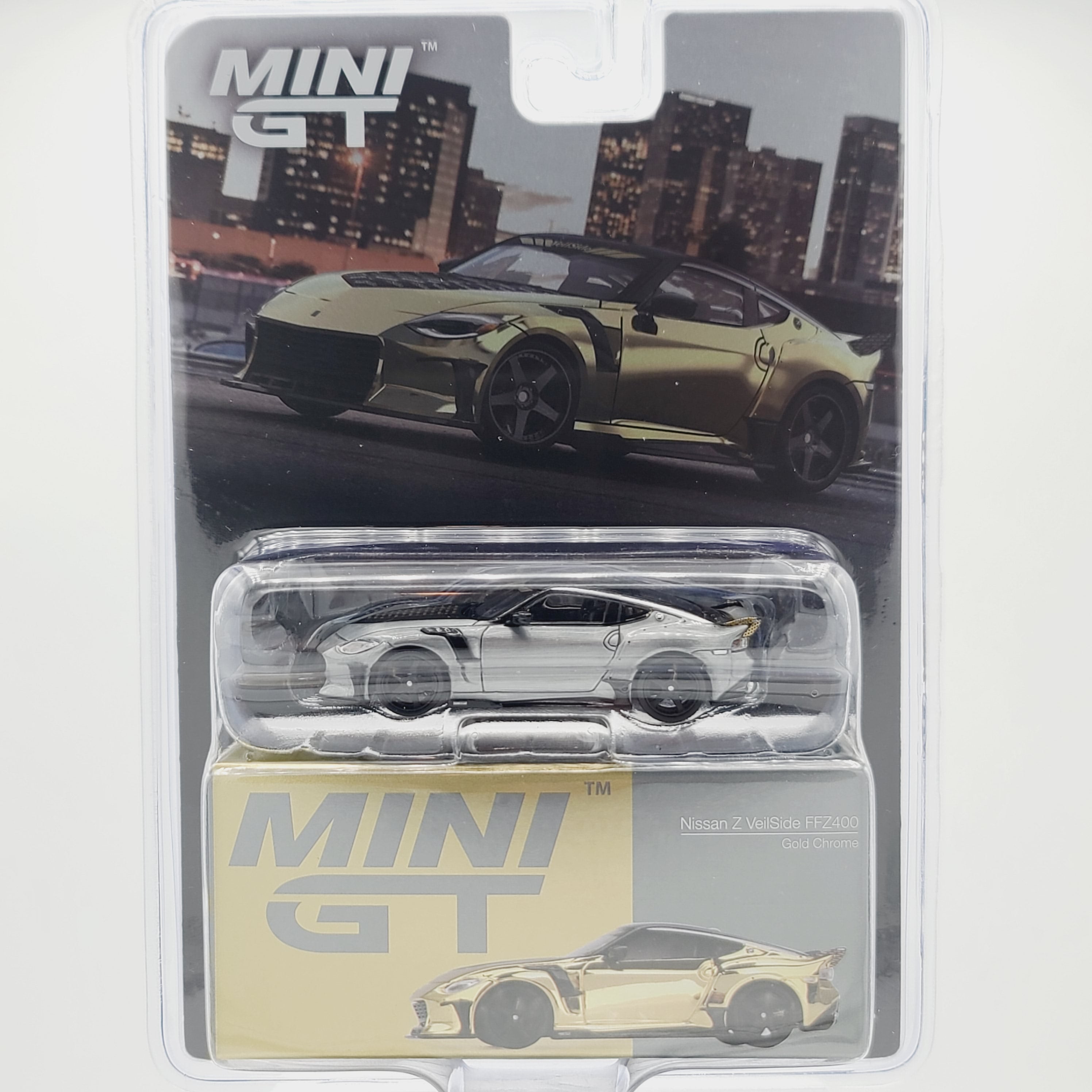 【レア】MINI GT 日産Z VeilSide FFZ400 チェイス Mini GT - CHASE - Nissan Z VeilSide FFZ400 - 1:64, Gold Chrome (2025 L