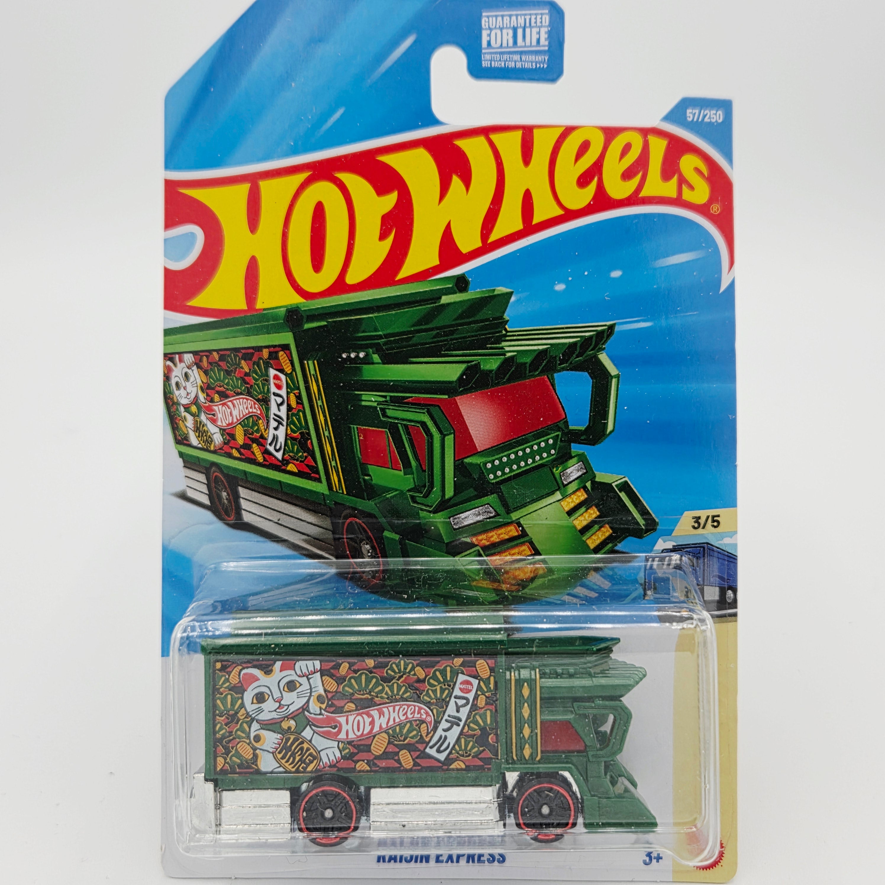 Hot Wheels Raijin Express Dekotora Truck (2026 HW Basic Case B - Heavy