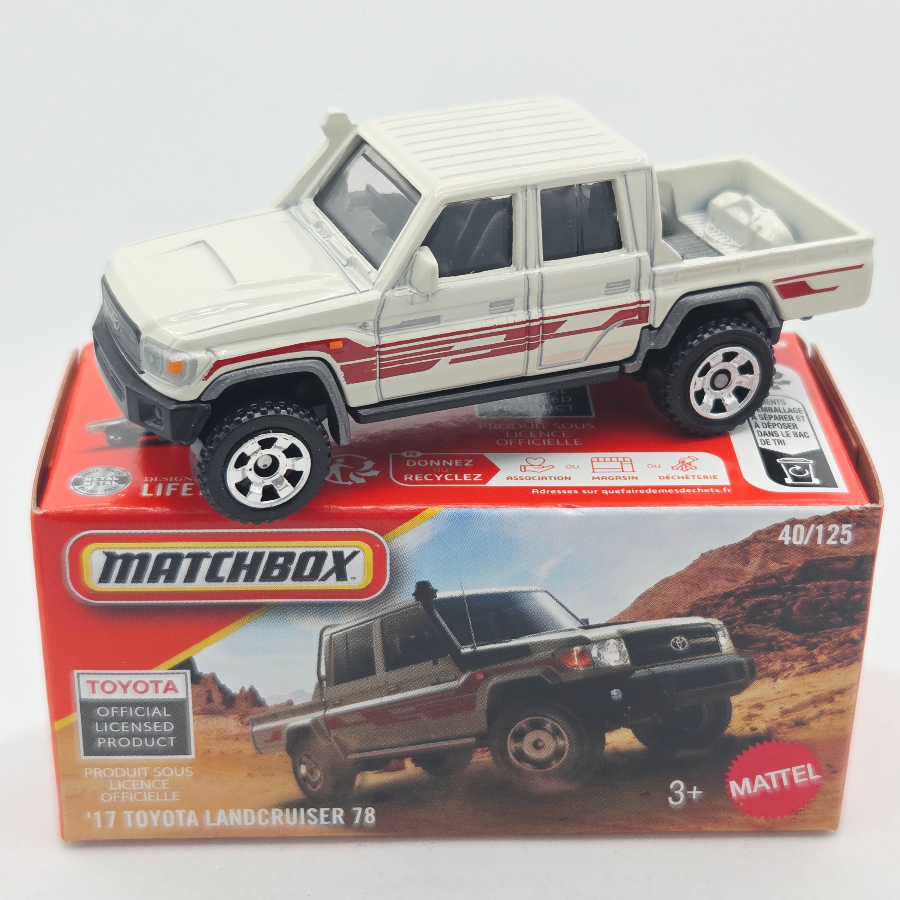 Matchbox '17 Toyota Landcruiser 78 Pickup (2026 Mix 3 C Basic - Power