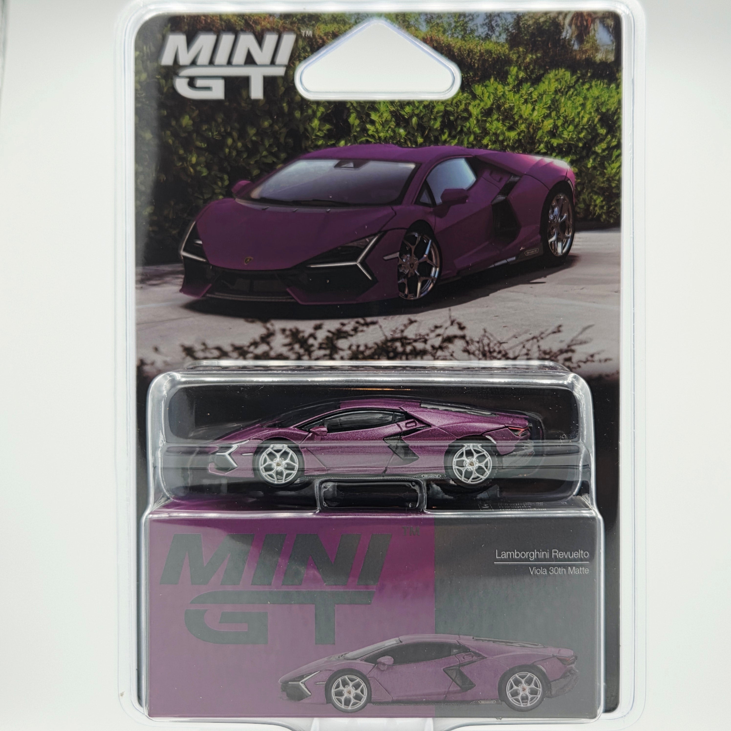 Mini GT Lamborghini Revuelto - 1:64, Viola 30th Matte Purple (2026 Lim