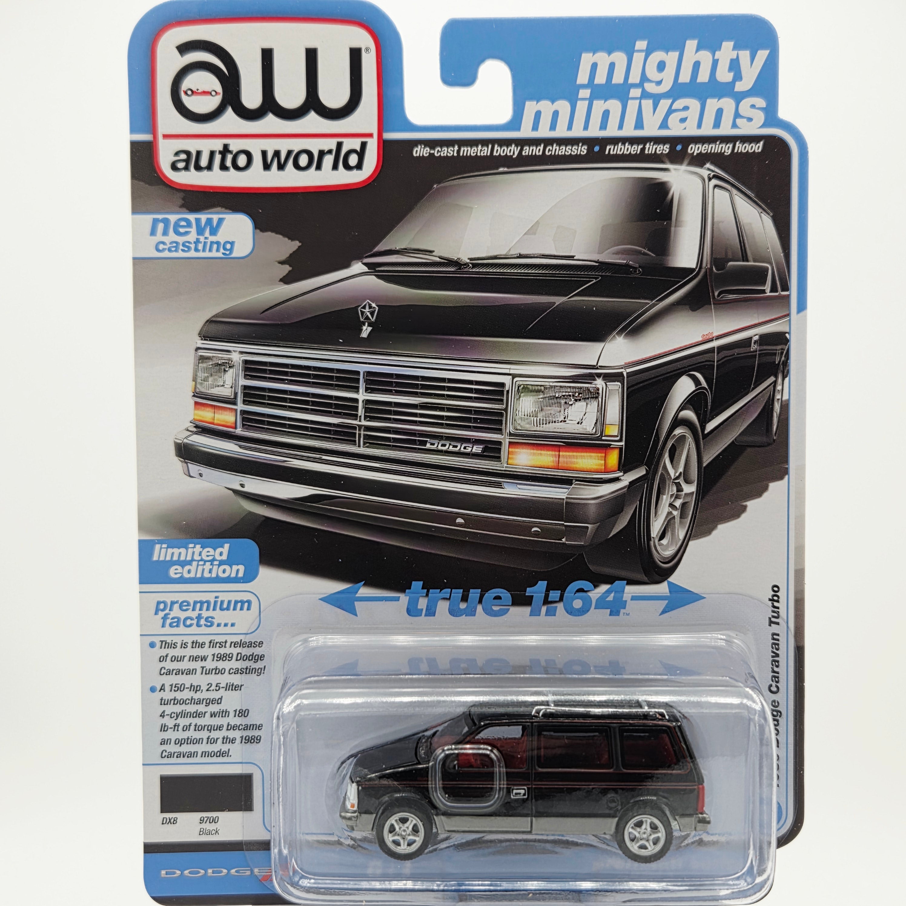 Auto World '89 Dodge Caravan Turbo - 1:64 (2025 Release 3 - Limited Ed