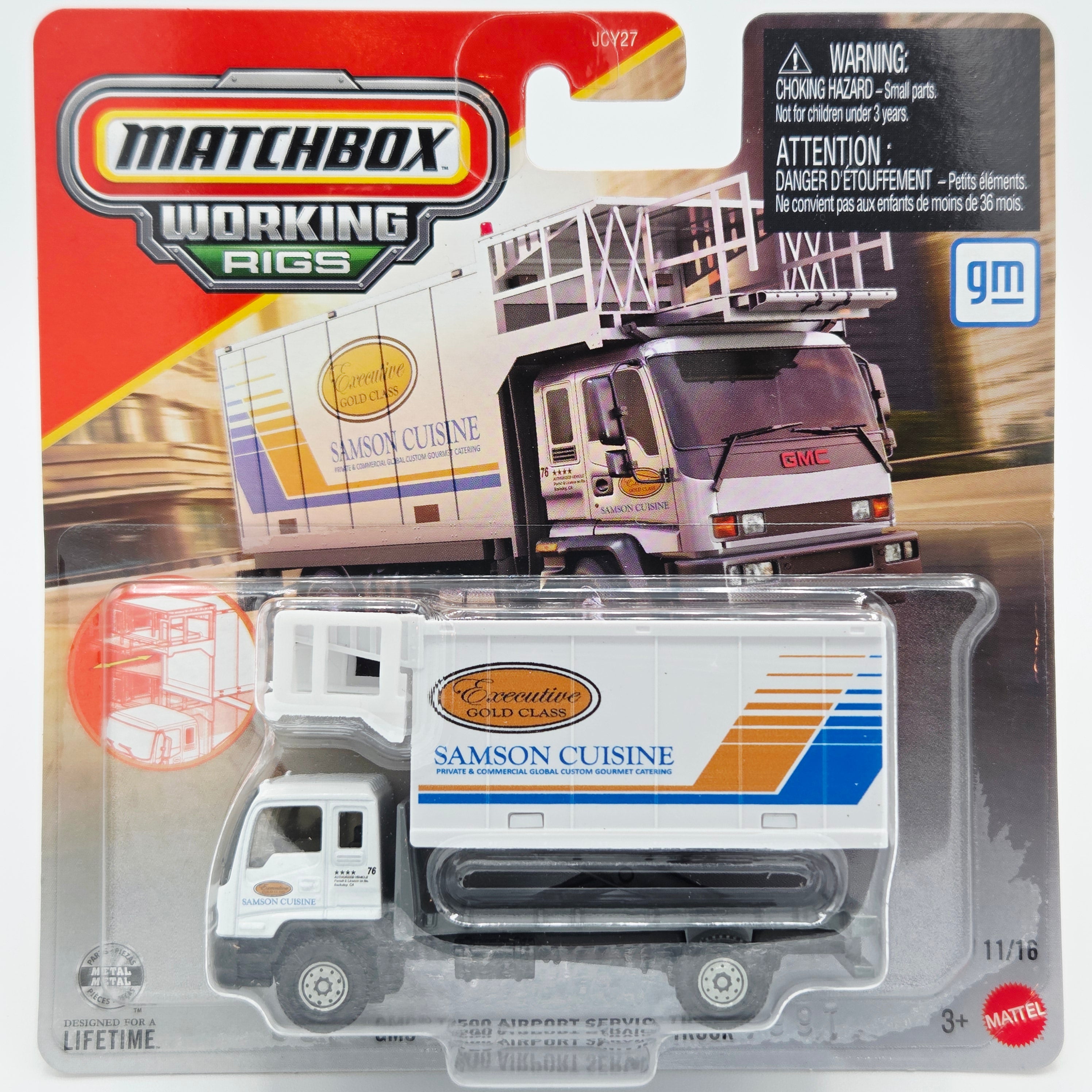 Matchbox GMC T8500 Airport Service Truck 