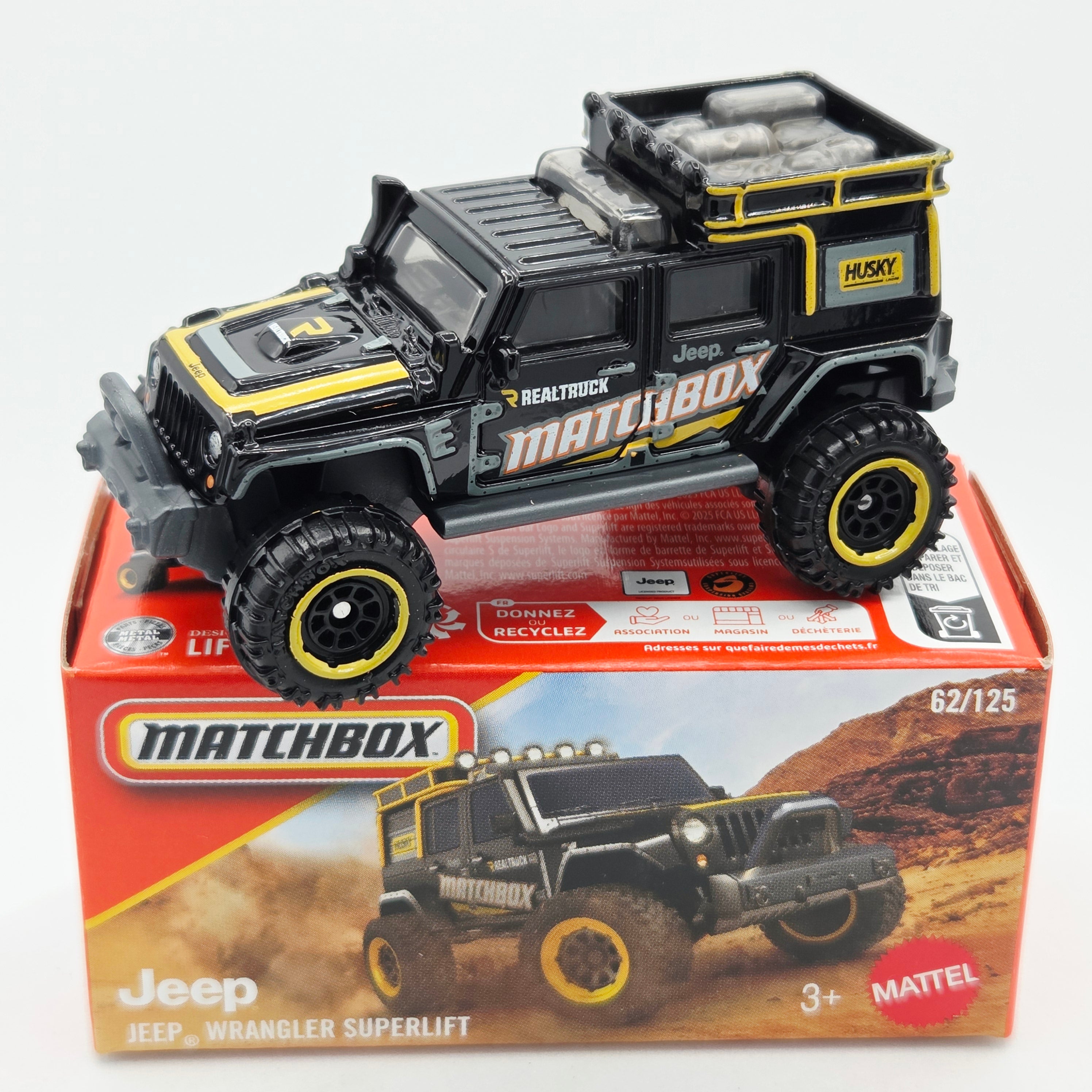 Matchbox Jeep Wrangler Superlift 