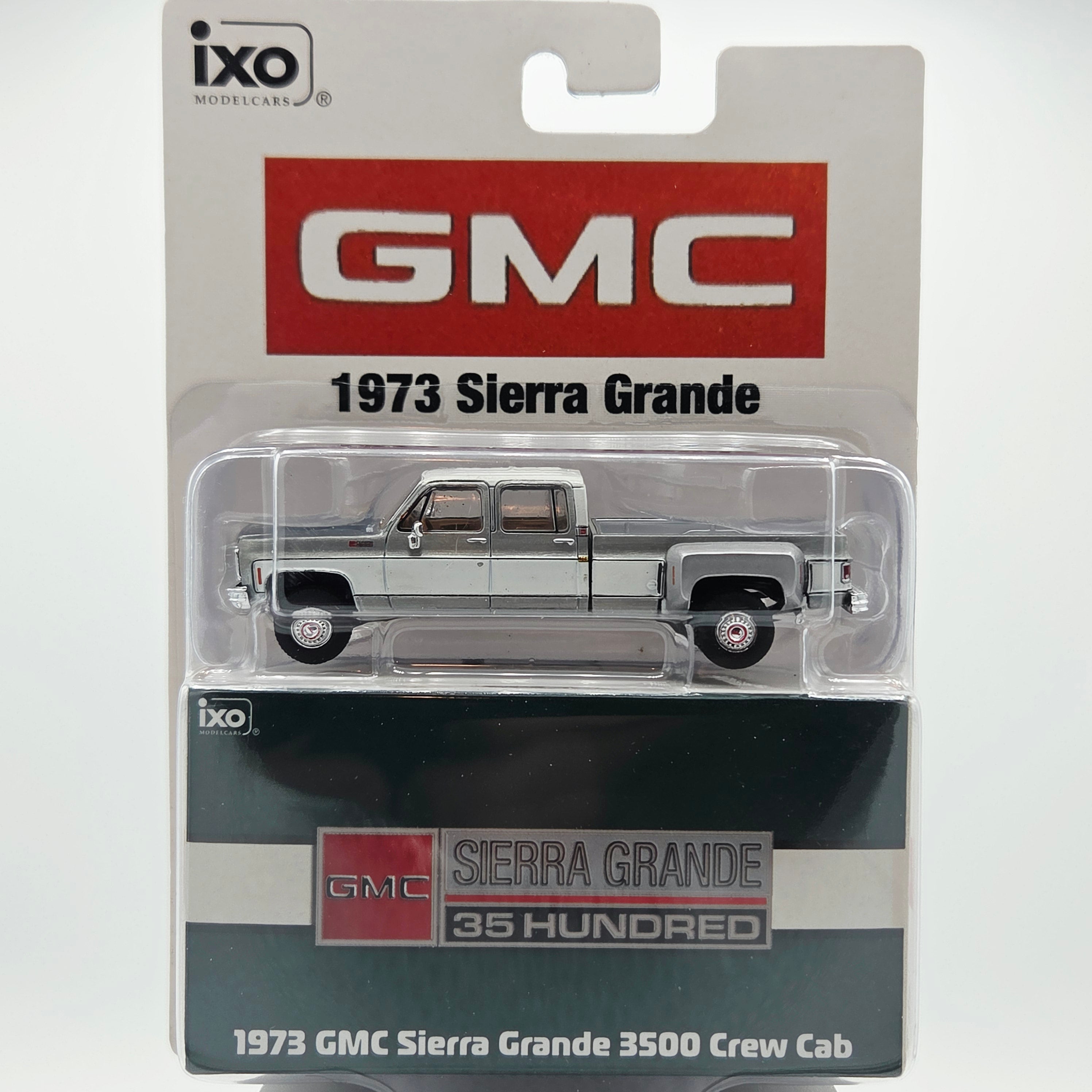 IXO Model Cars - CHASE - '73 GMC Sierra Grande 3500 Crew Cab Dually -