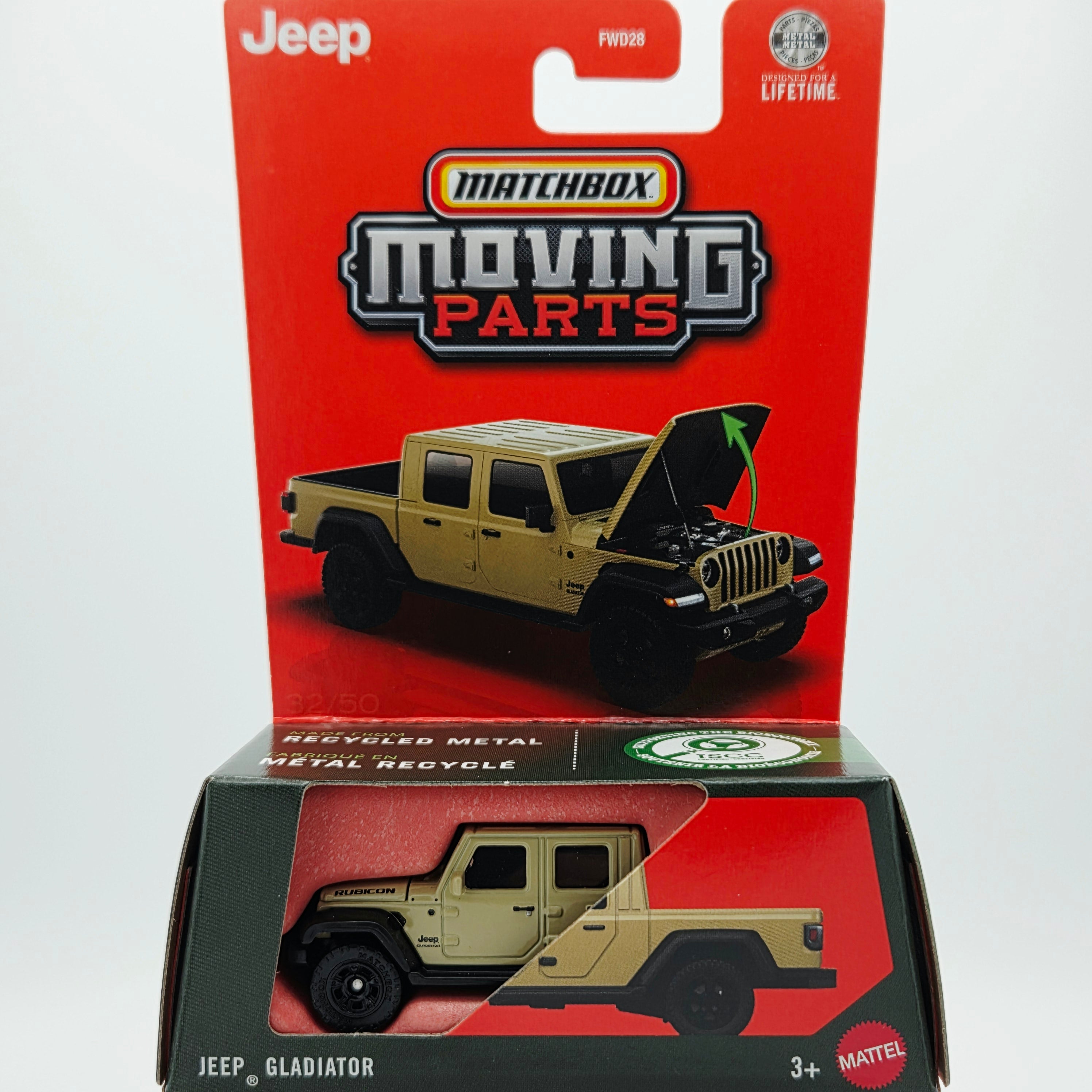 Matchbox Jeep Gladiator Pickup Truck (2026 Moving Parts Mix 4 M)