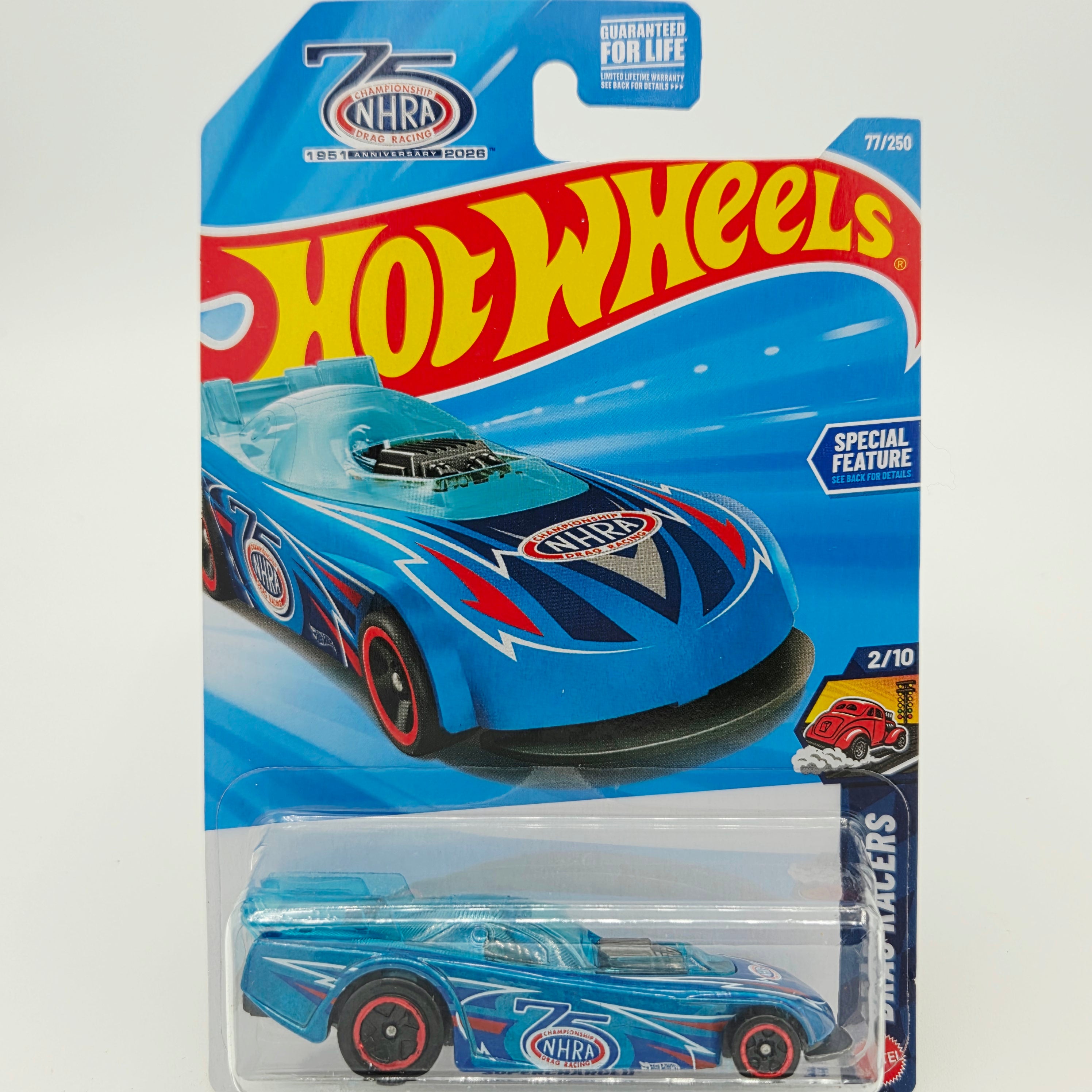 Hot Wheels Supercharged Funny Car - NHRA 75th Anniversary (2026 HW Bas