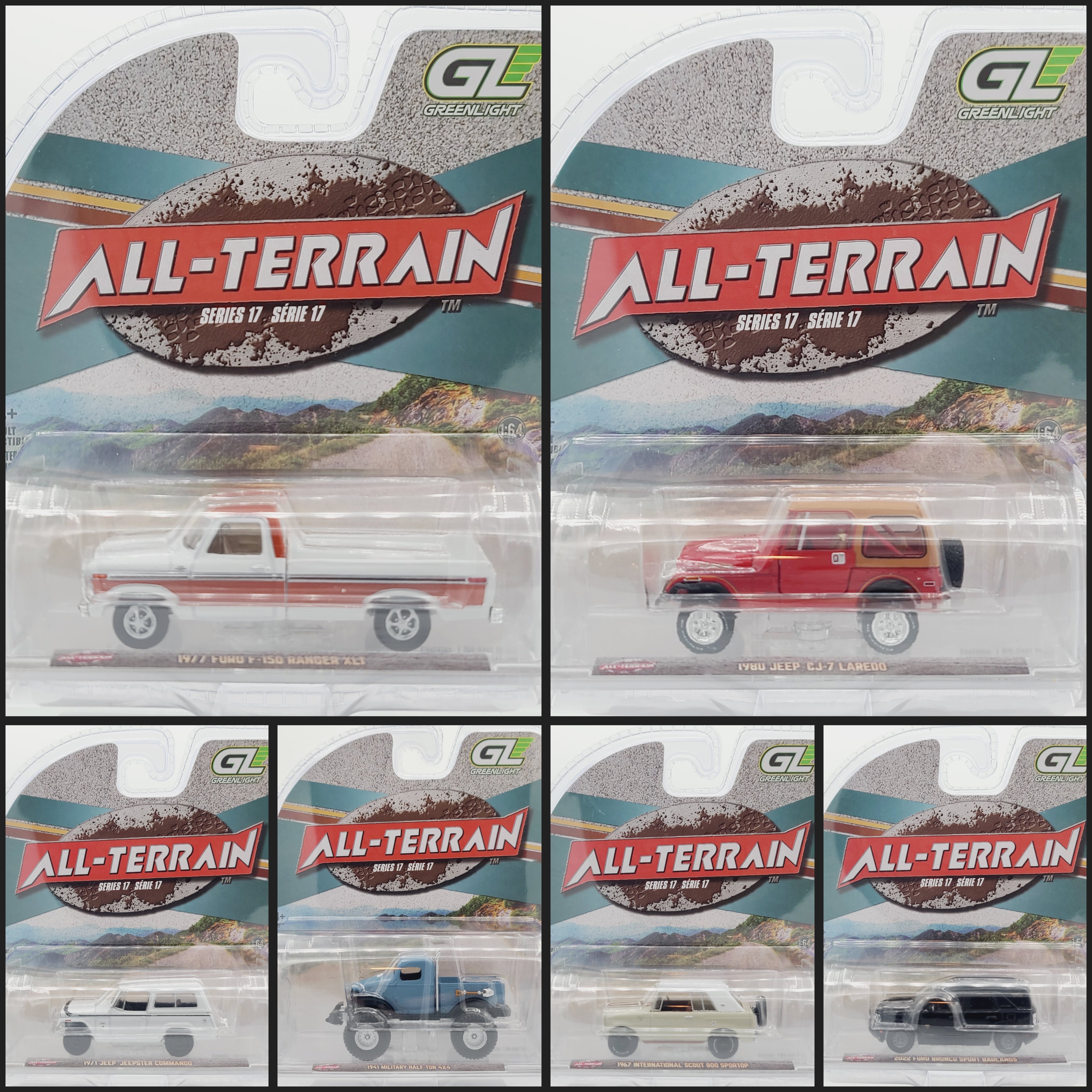 GreenLight - 2026 All-Terrain Series 17 - Complete Set of 6 - 1:64 sca