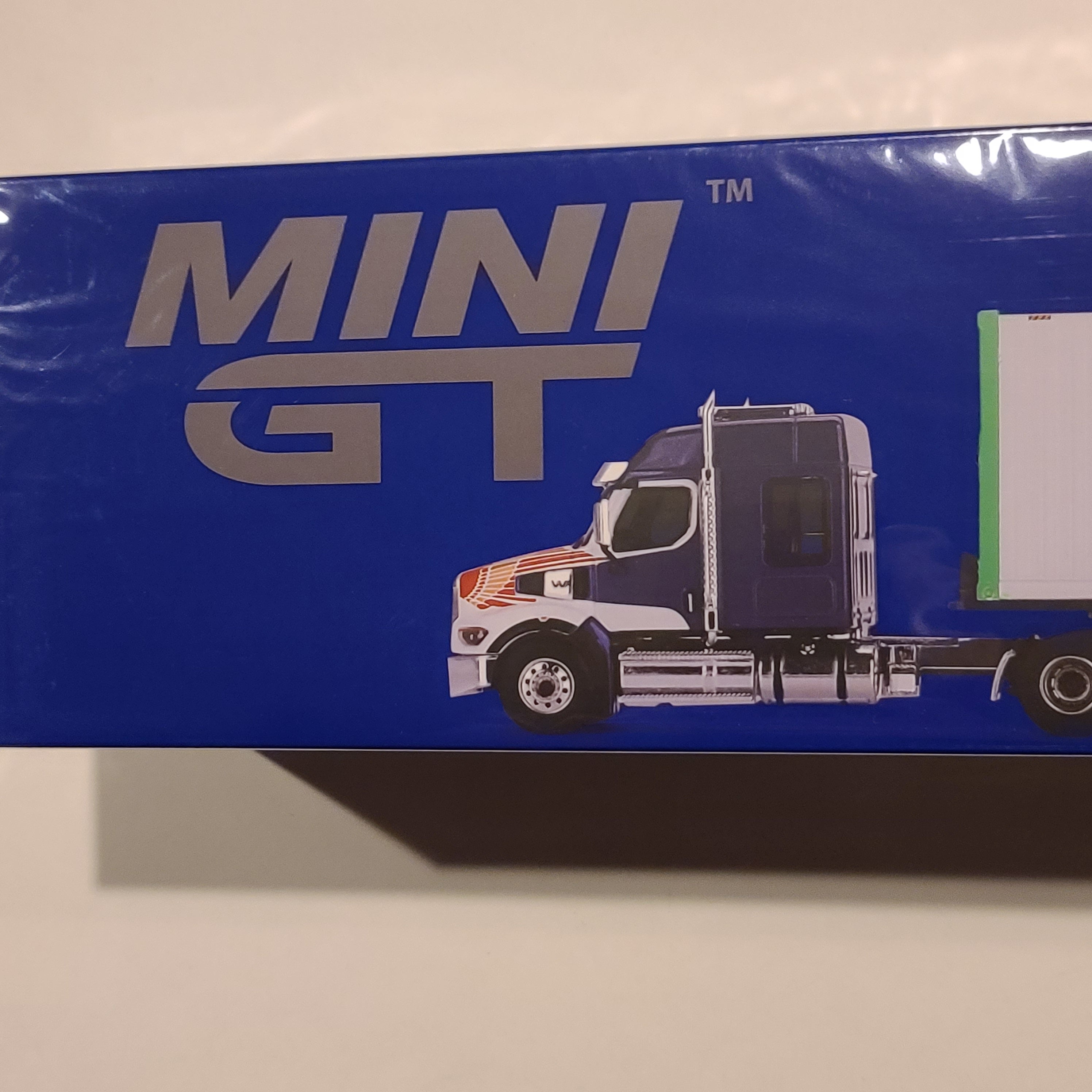 Mini GT Western Star 49X w/ 40' Reefer Container "Evergreen", 1:64 scale (2024 MIJO Exclusives - Limited Edition)