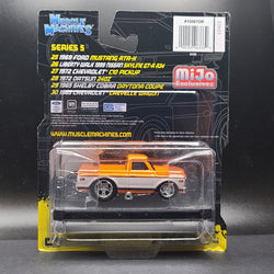 Muscle Machines - '72 Chevrolet C10 Pick-up Truck, Orange (2024 Series 5, MiJo Exclusives)