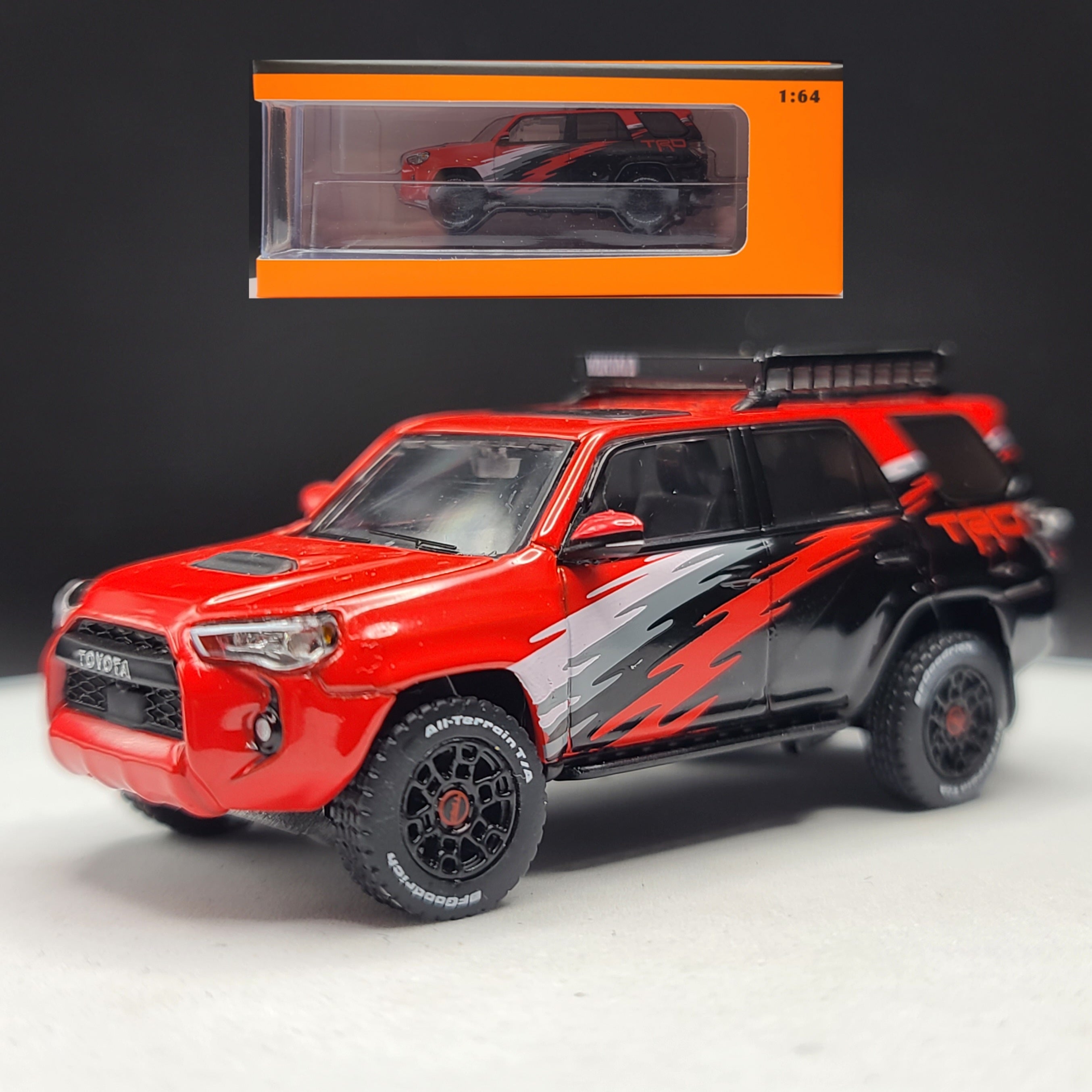 GCD Toyota 4Runner TRD Pro - 1:64 scale, Red (2024 Release)