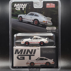 Mini GT Porsche 911 Carrera RS 2.7 - 1:64 scale, Grand Prix White (2024 MIJO Exclusives - Limited Edition 1 of 3960)