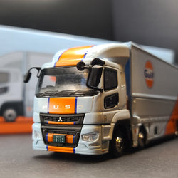 Tarmac Works Mitsubishi Fuso Super Great Truck, 1:64 scale Gulf Racing (2024)