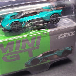 Mini GT Aston Martin Valkyrie - 1:64 scale, racing green (2024 MIJO Exclusives - Limited Edition 1 of 3960)