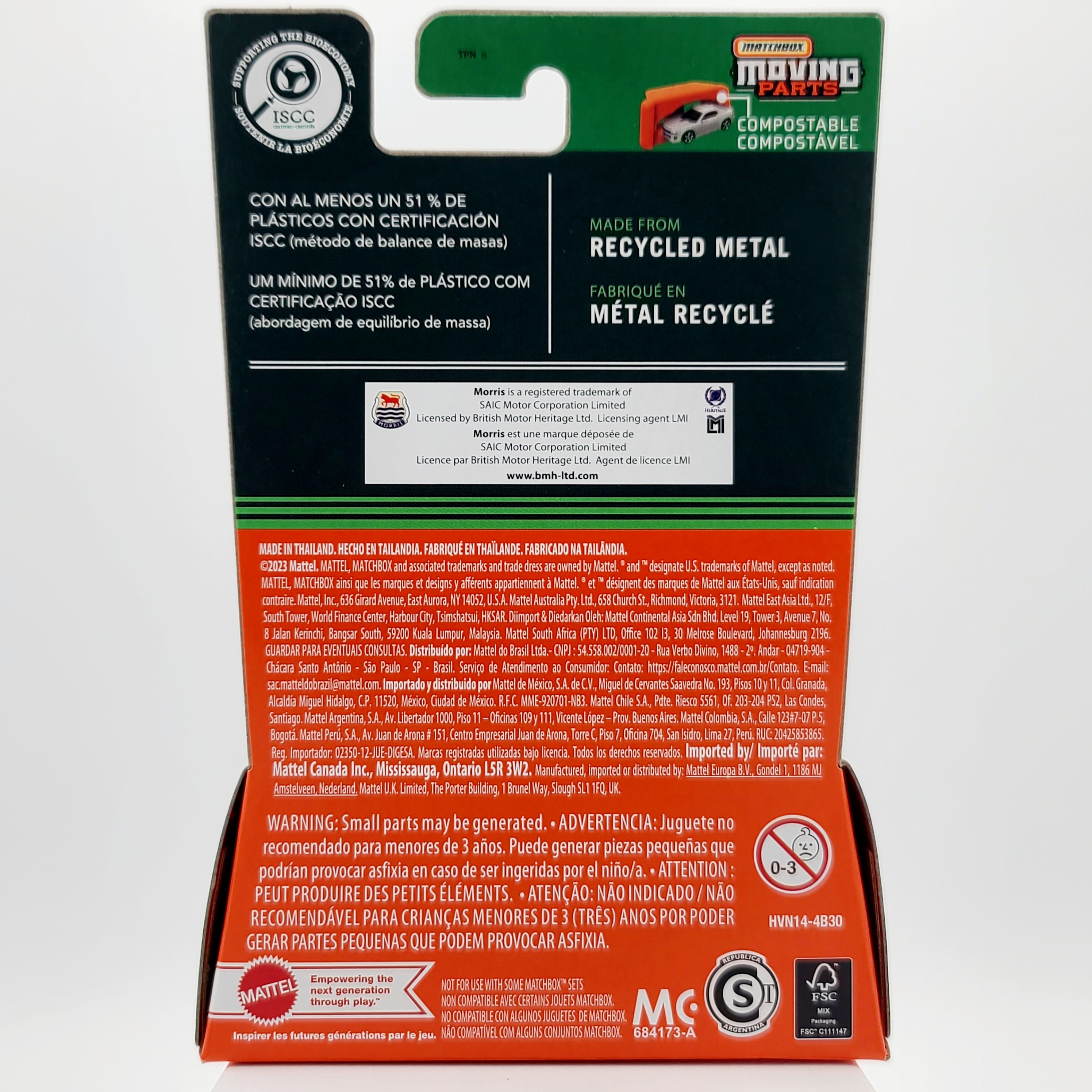 Matchbox '65 Morris Minor *LHD Variant* (2024 Moving Parts Mix 6)