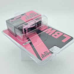 MINI GT LB-Silhouette Works GT Nissan 35GT-RR - 1:64 scale, Passion Pink (2022 MIJO Exclusives - Limited Edition)