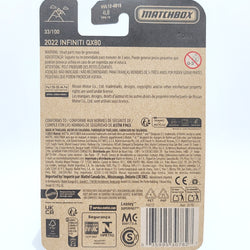 Matchbox '22 Infiniti QX80 (2024 Mix 8 H Basic)