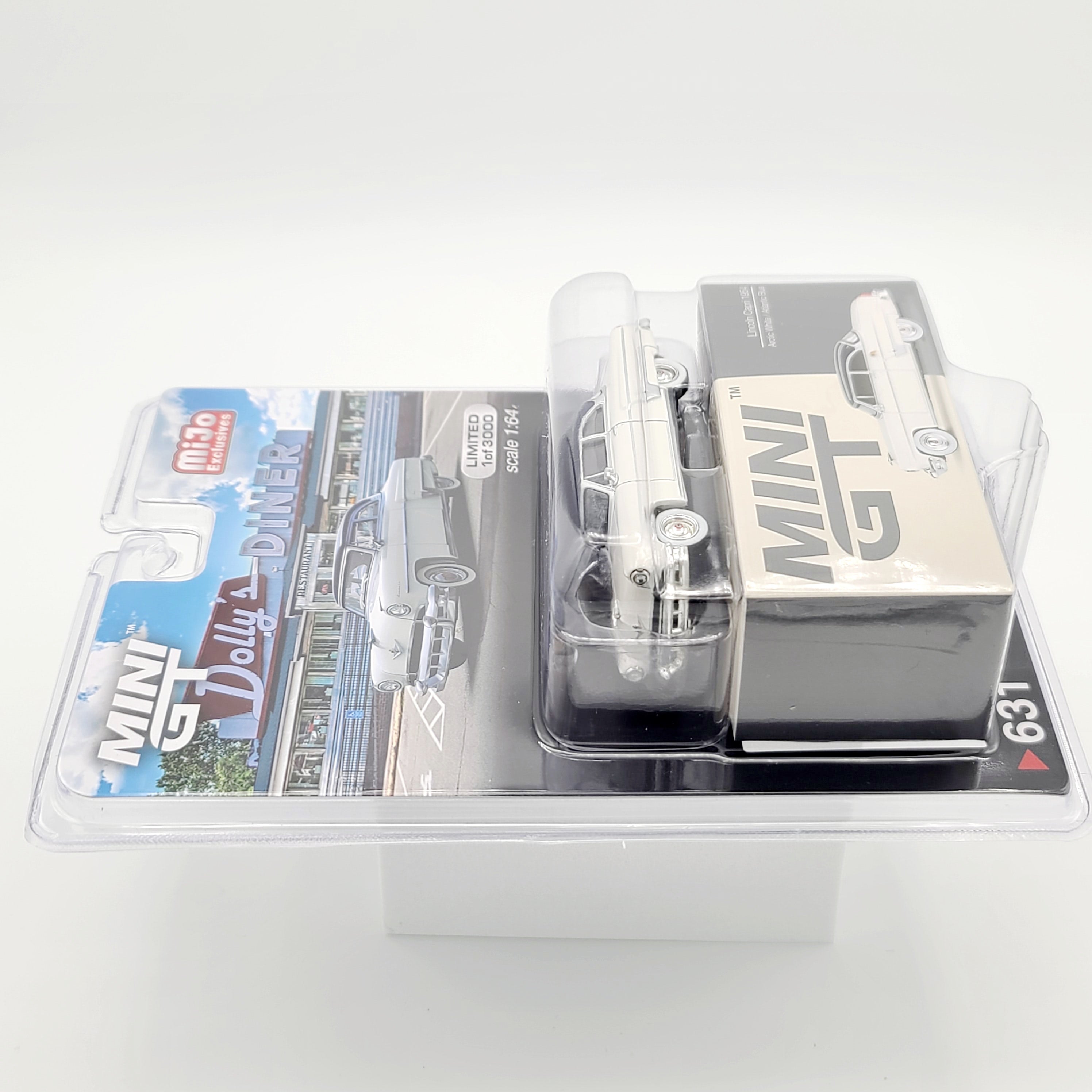 Mini GT Lincoln Capri - 1:64 scale, Artic White (2024 MIJO Exclusives - Limited Edition 1 of 3000)