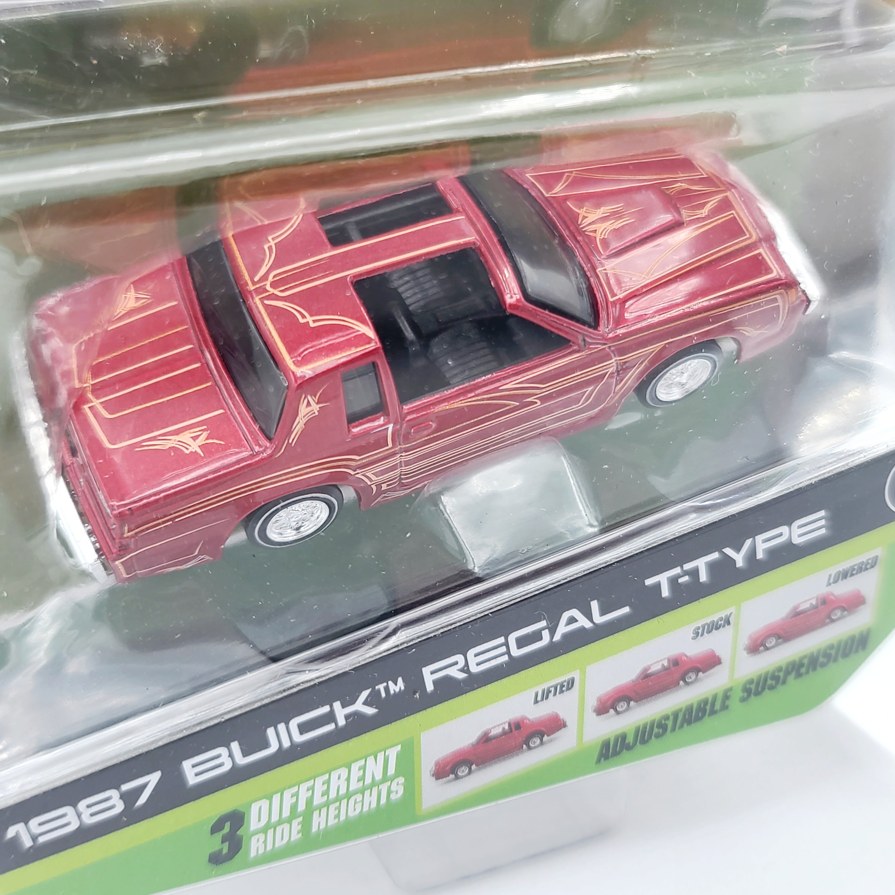 Maisto '87 Buick Regal T-Type - 1:64 scale, Adjustable Suspension (2024 Maisto Design - Lowriders - MiJo Exclusives)
