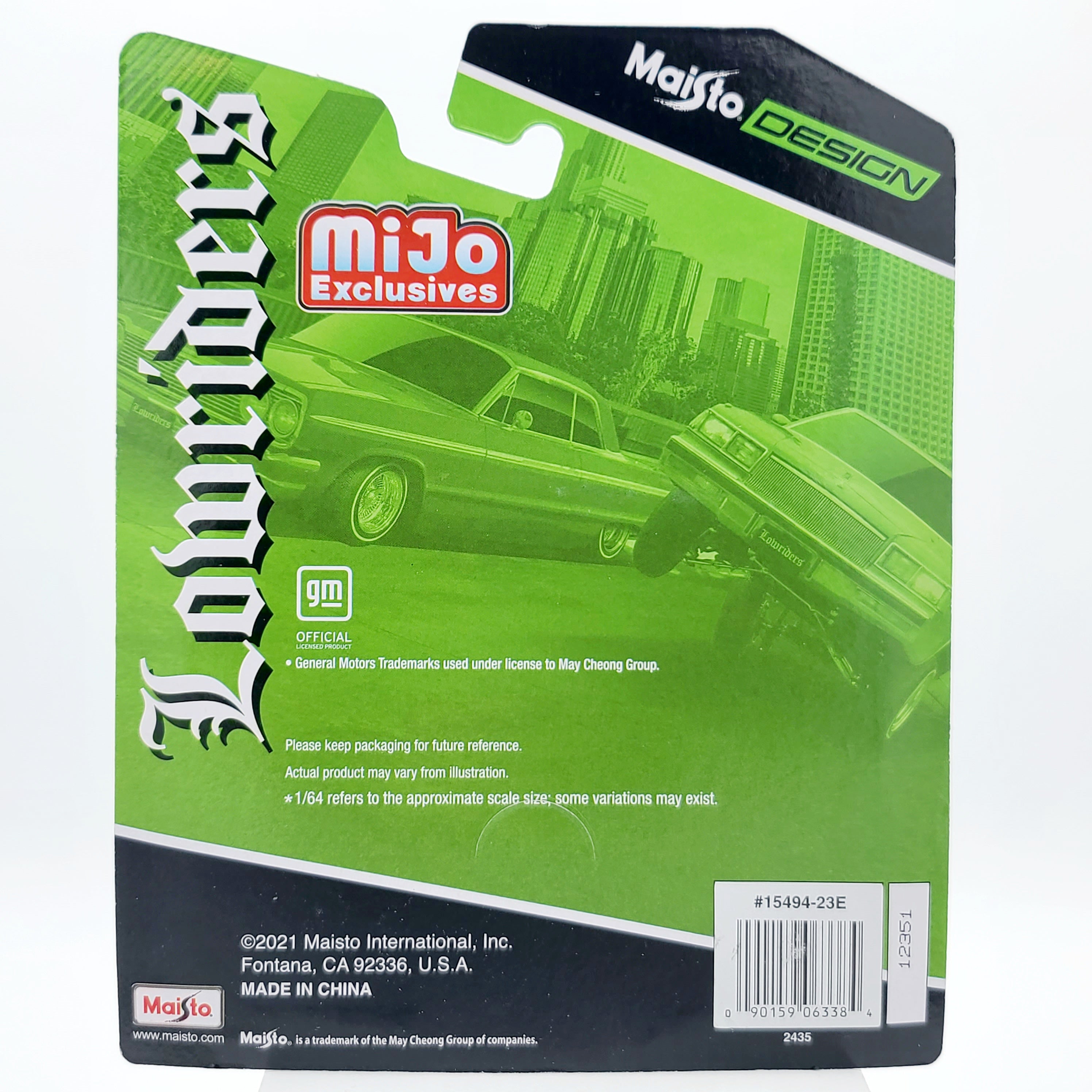 Maisto '87 Buick Regal T-Type - 1:64 scale, Adjustable Suspension (2024 Maisto Design - Lowriders - MiJo Exclusives)
