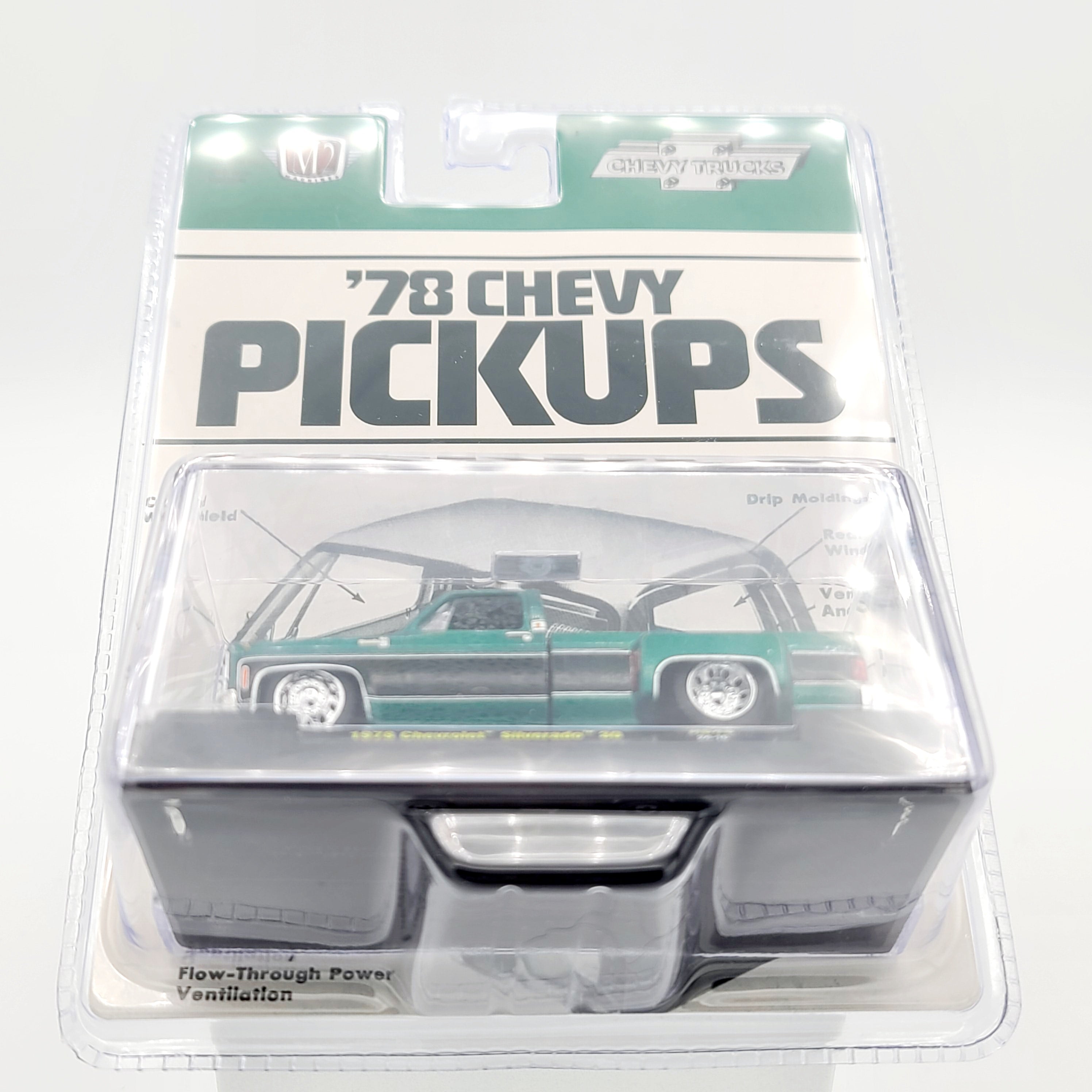 M2 Machines '78 Chevrolet Silverado 30 Pick-up Truck, 1:64 (2024 MiJo Exclusives - Limited Edition)