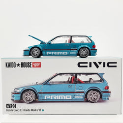 Kaido House x Mini GT Honda Civic EF Kaido Works V1 - 1:64 Scale (2024 Limited Edition)