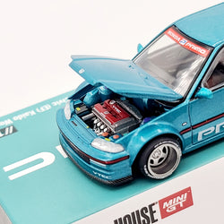 Kaido House x Mini GT Honda Civic EF Kaido Works V1 - 1:64 Scale (2024 Limited Edition)
