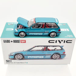 Kaido House x Mini GT Honda Civic EF Kaido Works V1 - 1:64 Scale (2024 Limited Edition)