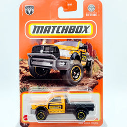 Matchbox Ram Work Truck / '16 Ram Flatbed (2024 Mix 11 L Basic)