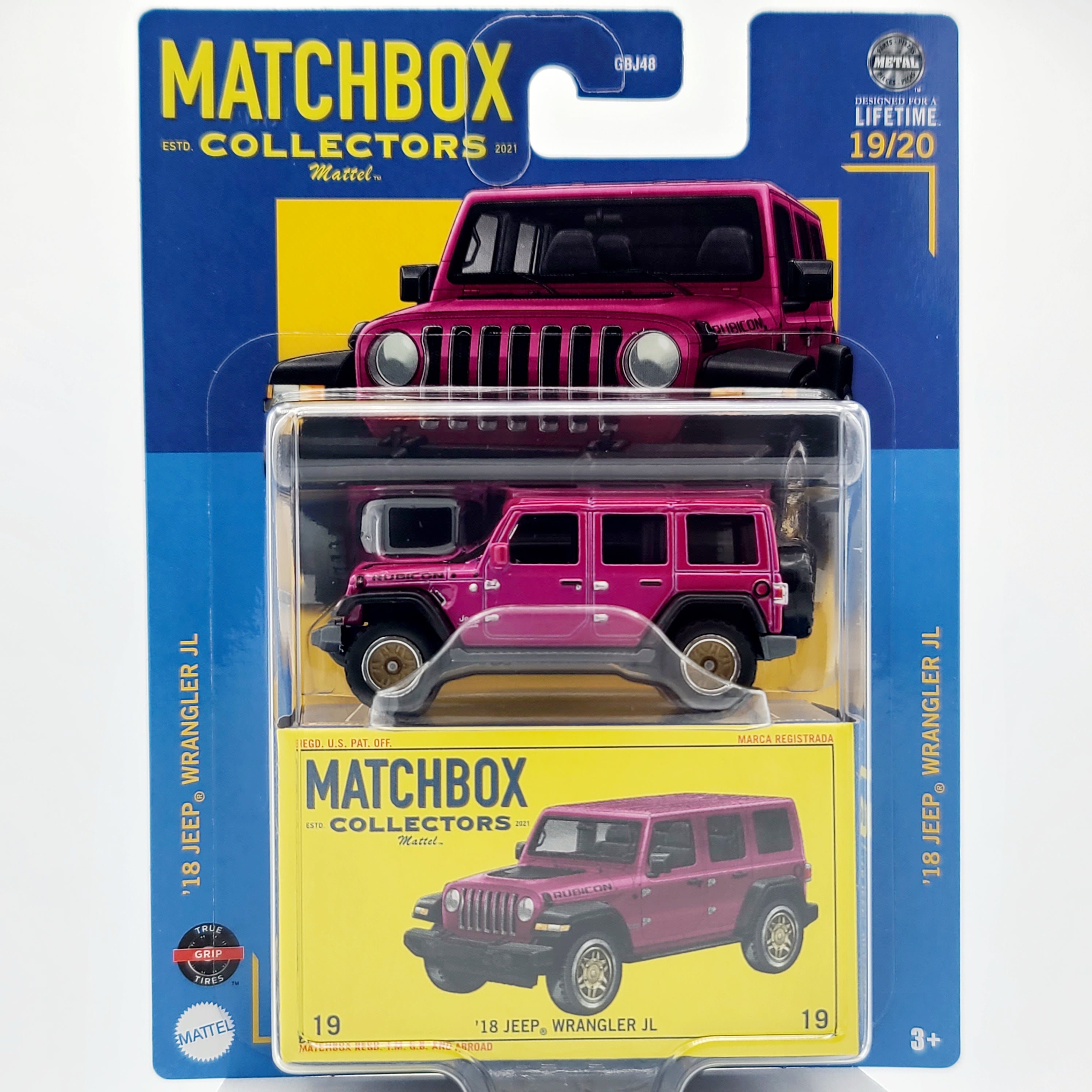 Matchbox '18 Jeep Wrangler JL (2024 Premium Collectors Series - Mix 4)