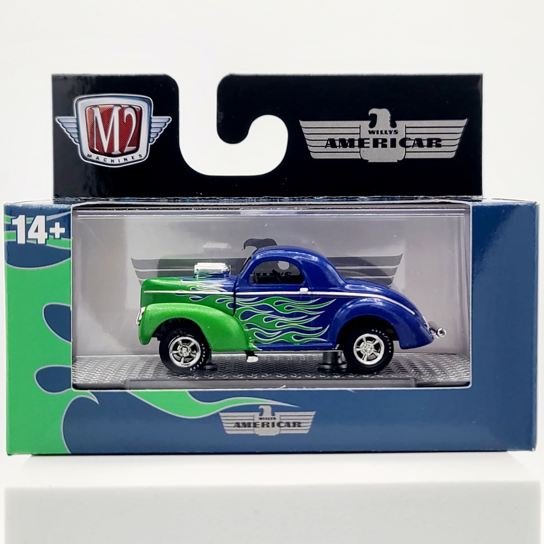 M2 Machines '41 Willys Coupe Gasser (2024 Auto-Thentics Rel. 96)