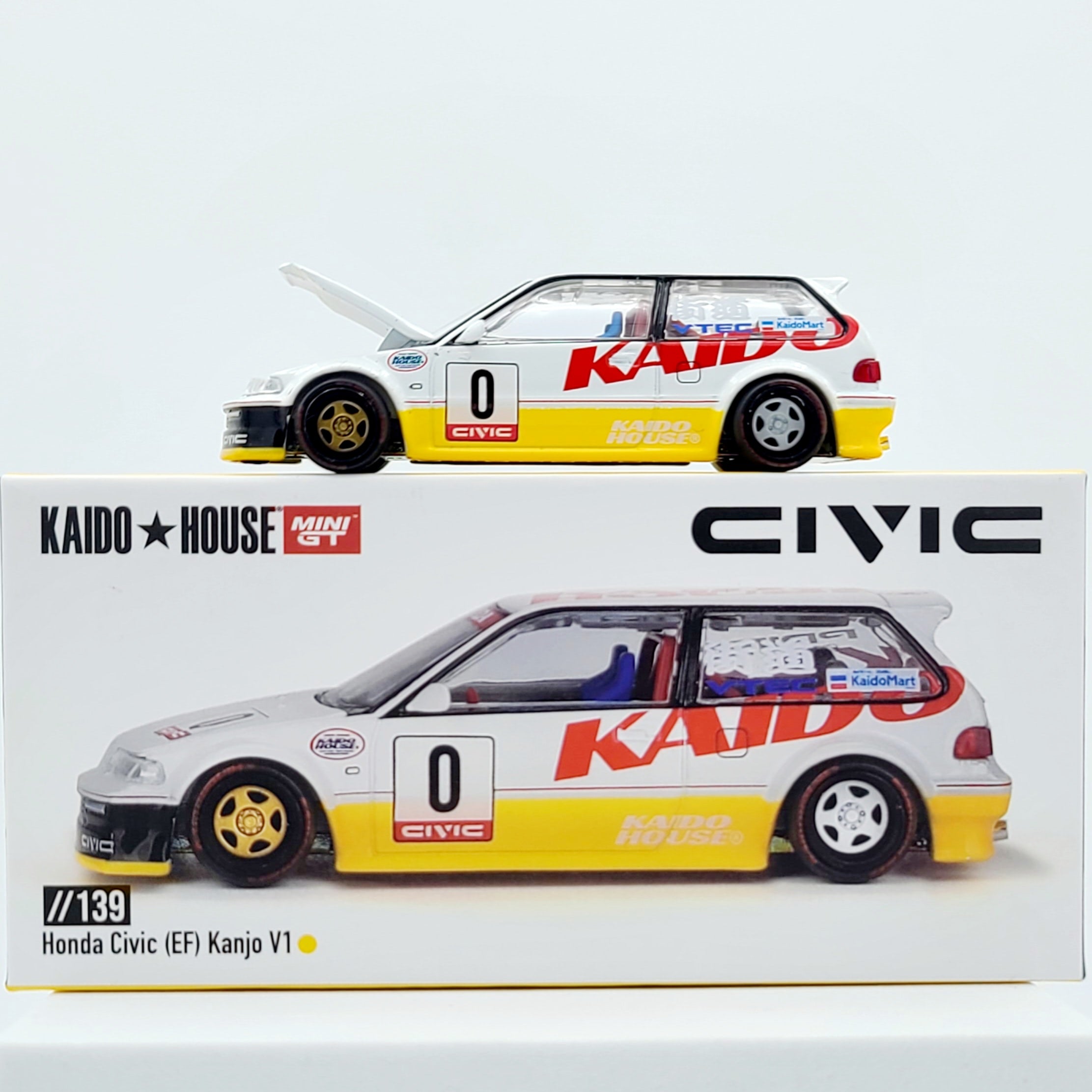 Kaido House x Mini GT 1:64 Honda Civic (EF) Kaido Works V2- M Red- DiecastTalk Kaido House x Mini GT 1:64 Honda Civic (EF) Kaido Works V2- M Red- DiecastTalk