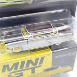 Mini GT - CHASE - '54 Lincoln Capri Hot Rod - 1:64 scale, Lime Yellow (2024 MIJO Exclusives - Limited Edition)