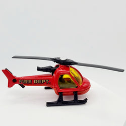 Matchbox '82 Helicopter "Fire Dept" / Air Car (1998 MBX Multipack Exclusive - USA / Sam's Club)
