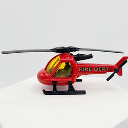 Matchbox '82 Helicopter "Fire Dept" / Air Car (1998 MBX Multipack Exclusive - USA / Sam's Club)