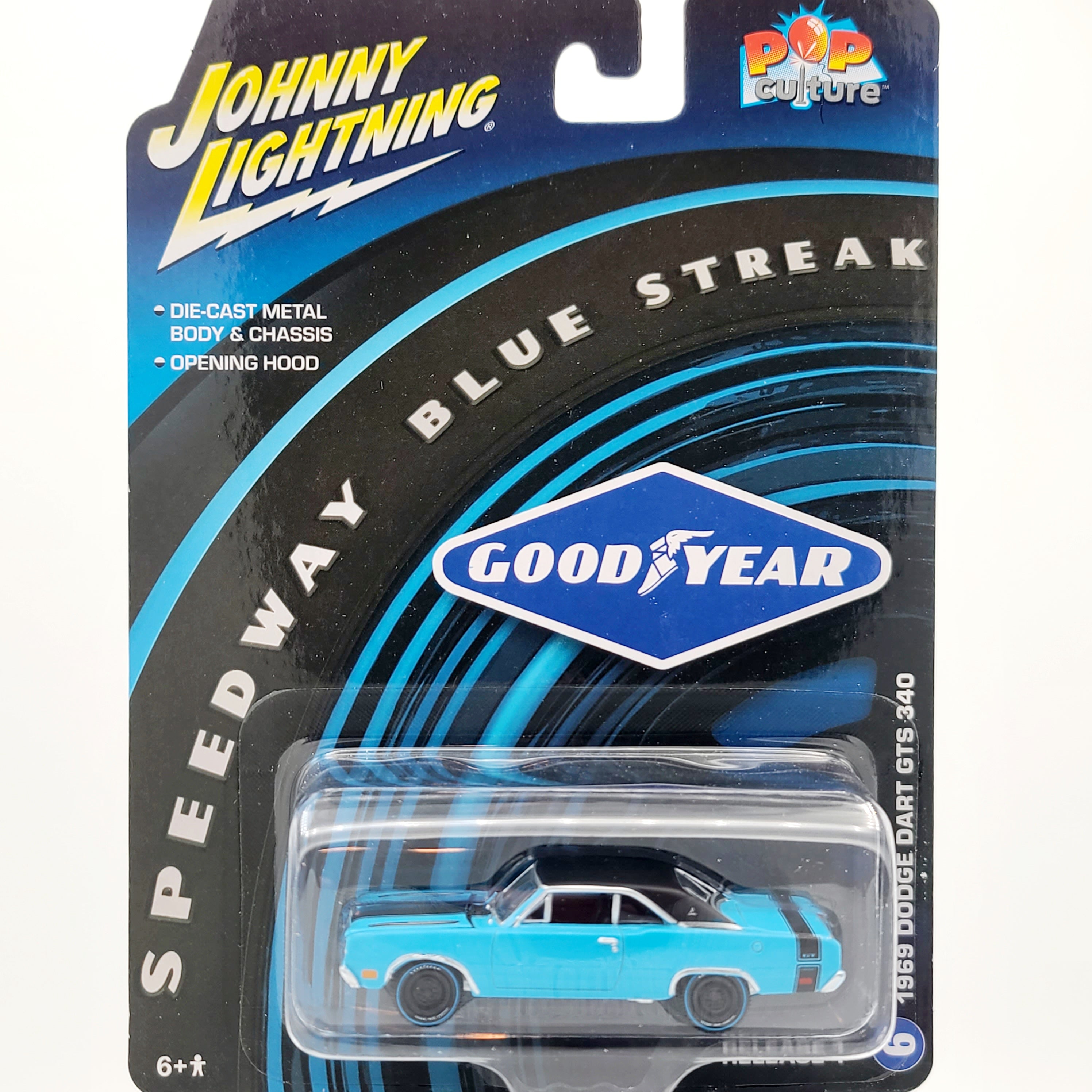 Johnny Lightning - 2025 Pop Culture Release 1 - complete set of 6 - 1:64 scale