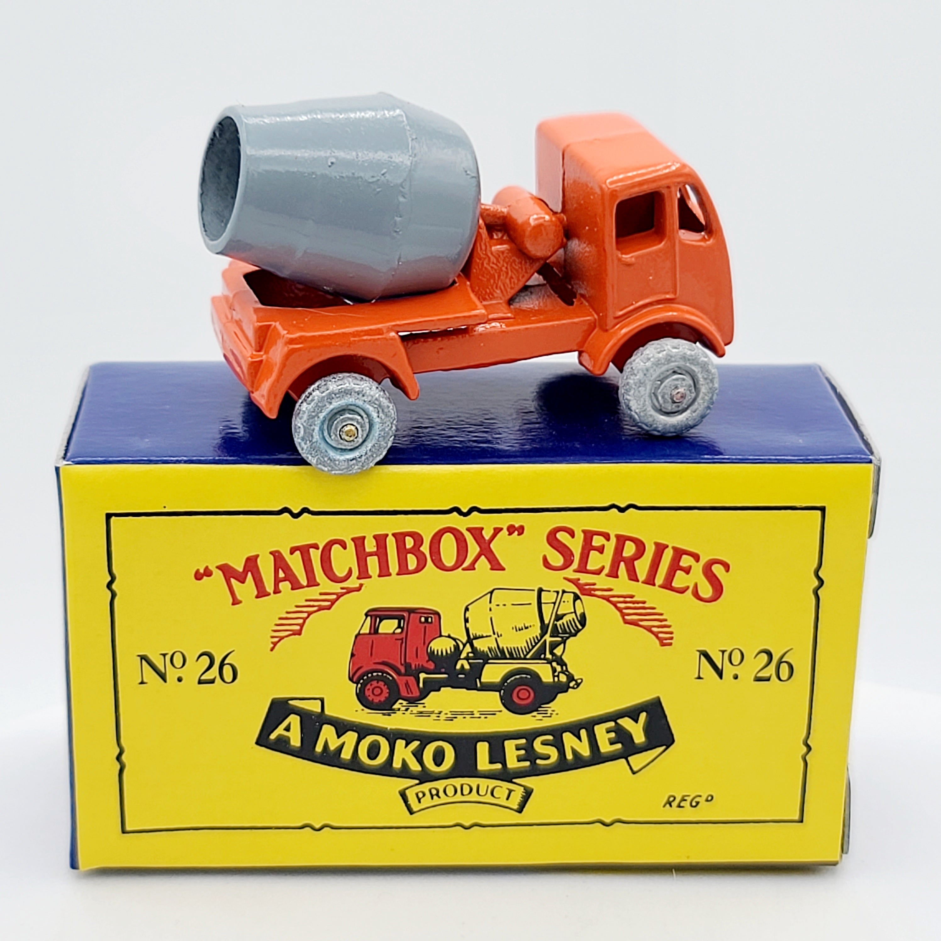 Matchbox ERF Cab Cement Mixer (1992 Matchbox Originals Series II)