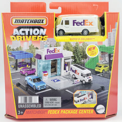 Matchbox Action Drivers Playset - FedEx Package Center w/ Express Delivery Truck (Assembly Required)
