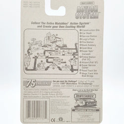 Matchbox Jeep CJ-7 4x4 w/ Antenna "Cool Mud" (1997 MBX Basic 1-75)
