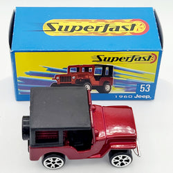 Matchbox '60 Jeep w/ Canopy #53 (2004 MBX Superfast)