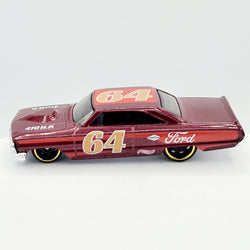 Hot Wheels '64 Ford Galaxie 500XL, Red (2018 HW American Steel - Walmart Exclusive)