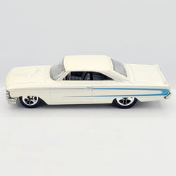 Hot Wheels '64 Ford Galaxie 500XL, White (2007 HW Basic - Kmart Store Exclusive)