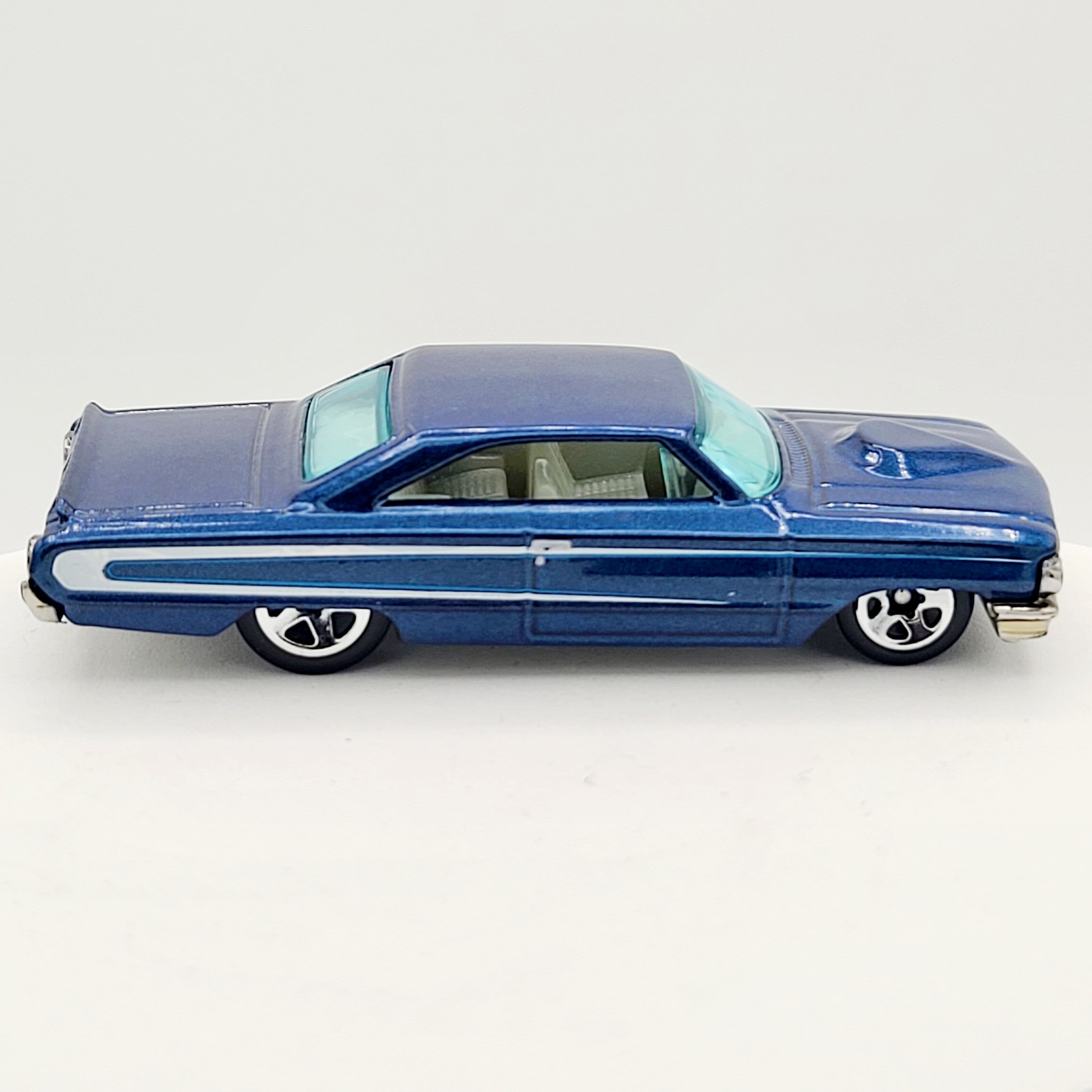 Hot Wheels '64 Ford Galaxie 500XL, Blue (2007 HW Basic - New Models)