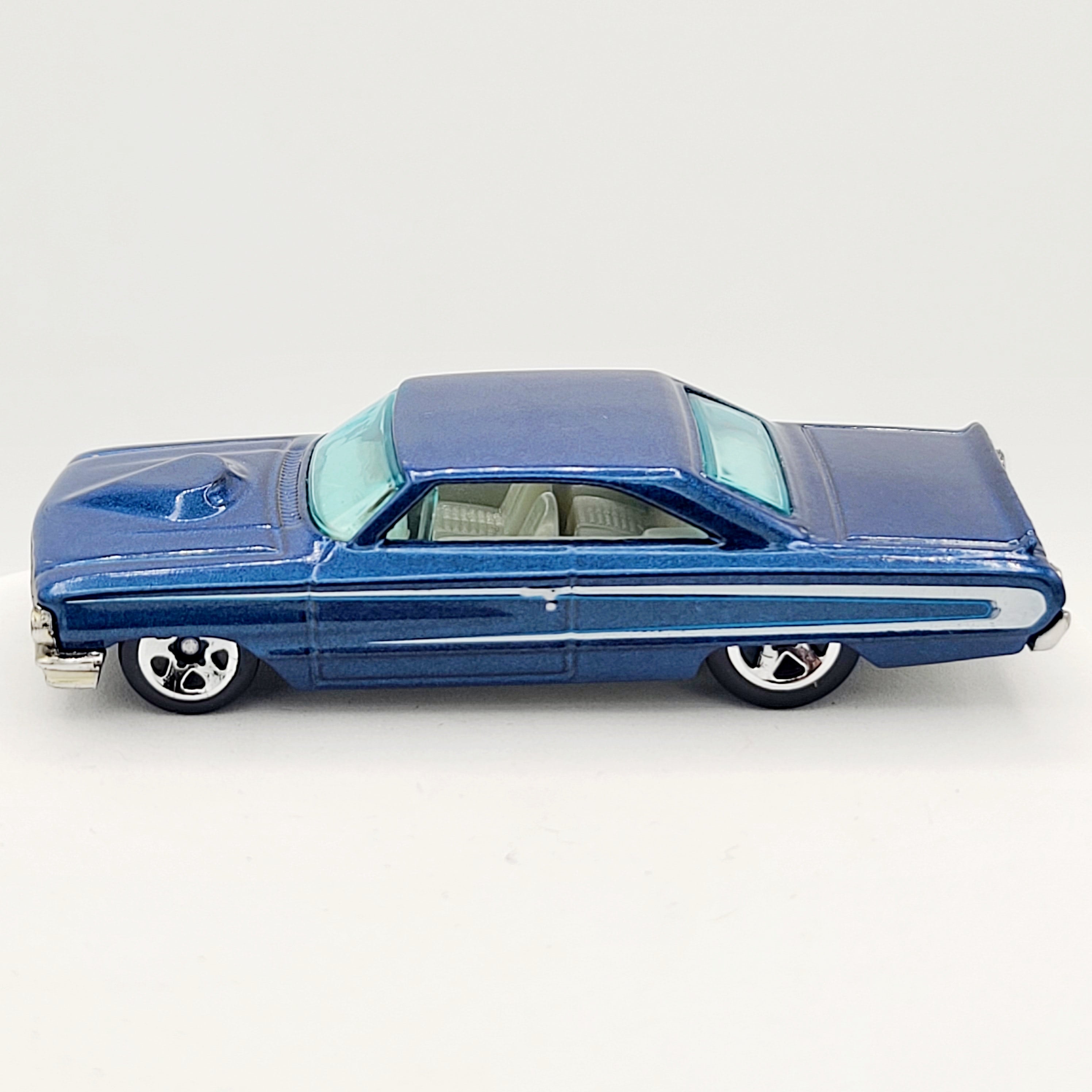 Hot Wheels '64 Ford Galaxie 500XL, Blue (2007 HW Basic - New Models)