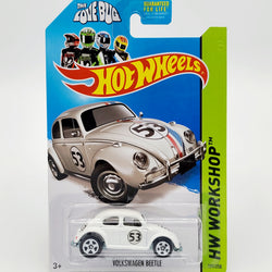 Hot Wheels Volkswagen Beetle, Herbie the Love Bug (2014 HW Basic - Workshop All Stars)