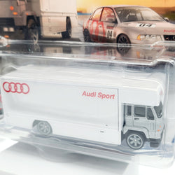 Hot Wheels Team Transport - Audi S4 Quattro & HW Fleet Flyer (2025 Team Transport Mix 2, Car Culture)