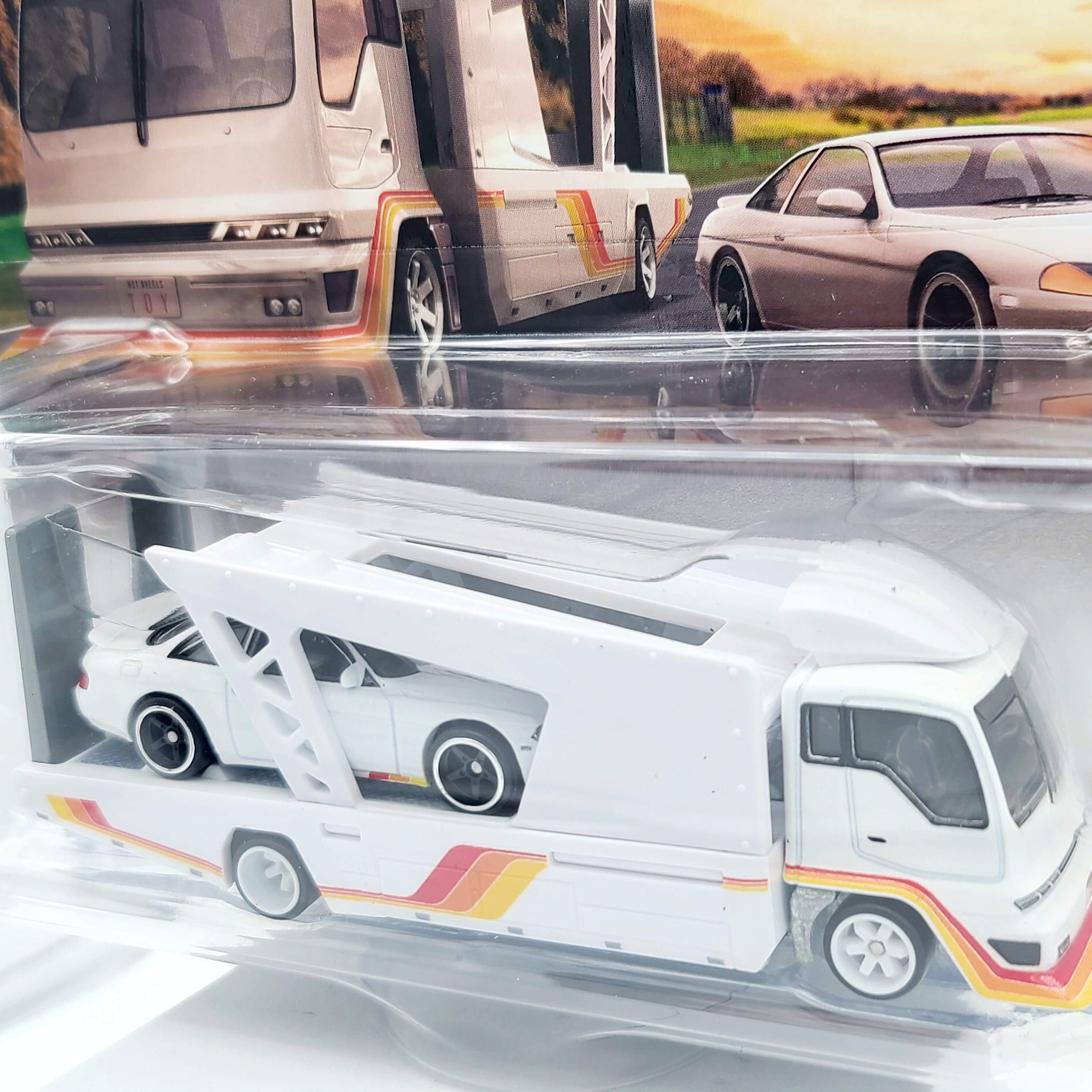 Hot Wheels Team Transport - Toyota Soarer & HW Kousoku Hauler (2025 Team Transport Mix 2, Car Culture)