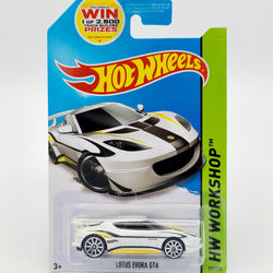 Hot Wheels Lotus Evora GT4 (2014 HW Basic - Workshop All Stars)