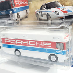 Hot Wheels Team Transport - '86 Porsche 959 & HW Euro Hauler (2024 Team Transport Case W, Car Culture)